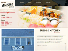 Tablet Screenshot of homeportsushi.com